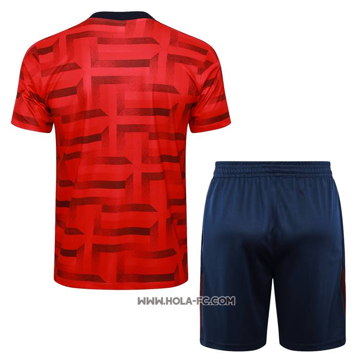 Chandal del Inglaterra 2024-2025 Manga Corta Rojo - Pantalon Corto